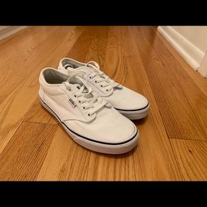 Vans white tennis shoe , great condition
